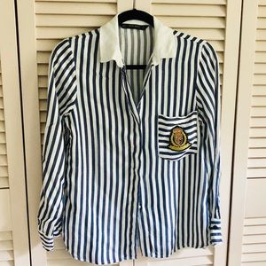 Zara stripe shirt
